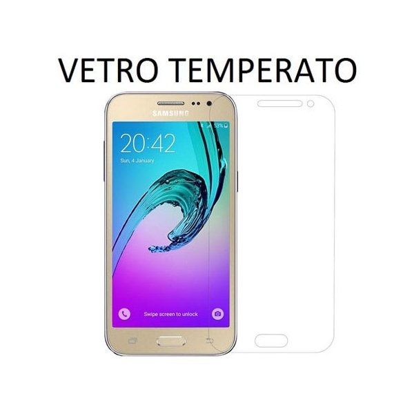 PELLICOLA PROTEGGI DISPLAY VETRO TEMPERATO 0,33mm per SAMSUNG SM-J200F GALAXY J2