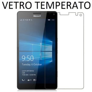 PELLICOLA PROTEGGI DISPLAY VETRO TEMPERATO 0,33mm per MICROSOFT LUMIA 950 XL, LUMIA 950 XL DUAL