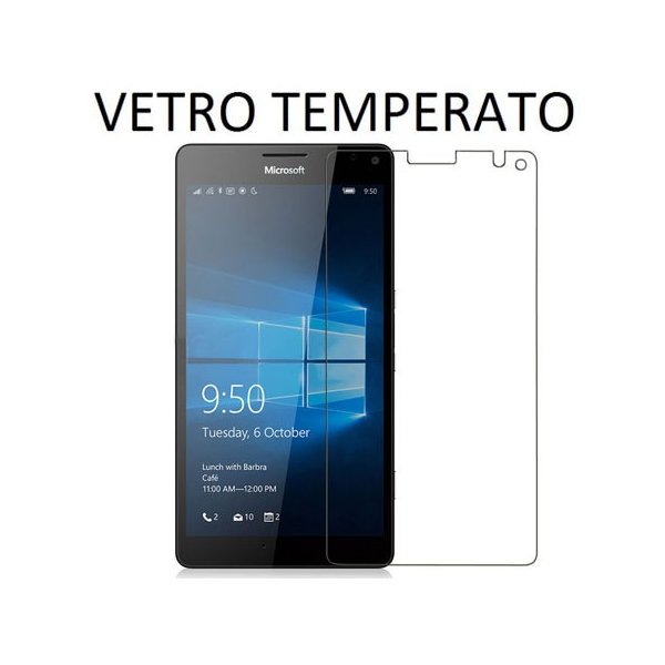 PELLICOLA PROTEGGI DISPLAY VETRO TEMPERATO 0,33mm per MICROSOFT LUMIA 950 XL, LUMIA 950 XL DUAL