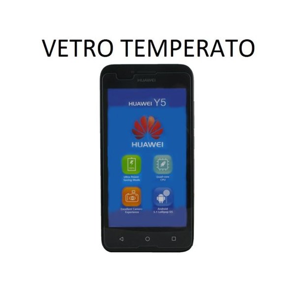 PELLICOLA PROTEGGI DISPLAY VETRO TEMPERATO 0,33mm per HUAWEI Y5, Y560