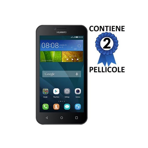 PELLICOLA PROTEGGI DISPLAY per HUAWEI Y5, Y560 CONFEZIONE 2 PEZZI