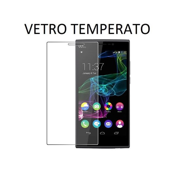 PELLICOLA PROTEGGI DISPLAY VETRO TEMPERATO 0,33mm per WIKO RIDGE FAB 4G