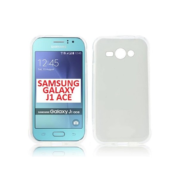 CUSTODIA GEL TPU SILICONE ULTRA SLIM 0,3mm TRASPARENTE per SAMSUNG SM-J110 GALAXY J1 ACE, SM-J111 GALAXY J1 ACE NEO