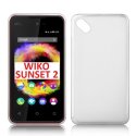 CUSTODIA GEL TPU SILICONE TRASPARENTE per WIKO SUNSET 2