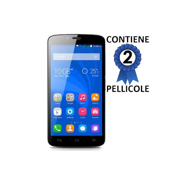 PELLICOLA PROTEGGI DISPLAY per HUAWEI HONOR HOLLY CONFEZIONE 2 PEZZI