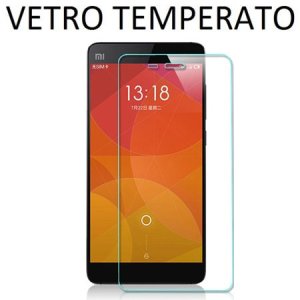 PELLICOLA PROTEGGI DISPLAY VETRO TEMPERATO 0,33mm per XIAOMI MI4