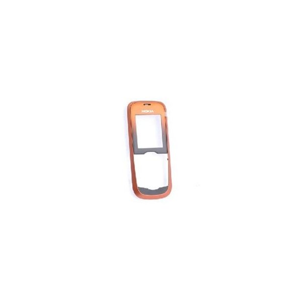 COVER ANTERIORE CON VETRINO ORIGINALE per NOKIA 2600 Classic COLORE ARANCIONE