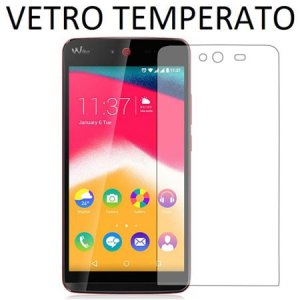 PELLICOLA PROTEGGI DISPLAY VETRO TEMPERATO 0,33mm per WIKO RAINBOW JAM 3G, RAINBOW JAM 4G