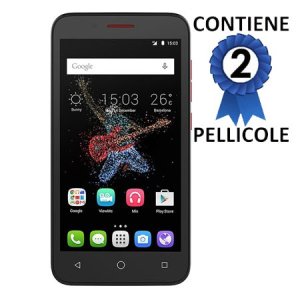 PELLICOLA PROTEGGI DISPLAY per ALCATEL ONE TOUCH GO PLAY, 7048X CONFEZIONE 2 PEZZI