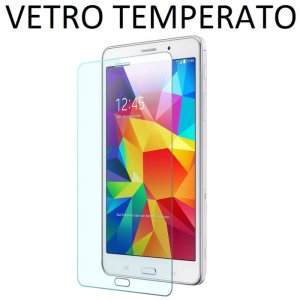 PELLICOLA PROTEGGI DISPLAY VETRO TEMPERATO 0,33mm per SAMSUNG GALAXY TAB 4 7.0, SM-T230, 7" POLLICI