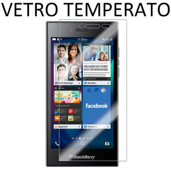 PELLICOLA PROTEGGI DISPLAY VETRO TEMPERATO 0,33mm per BLACKBERRY LEAP, Z20