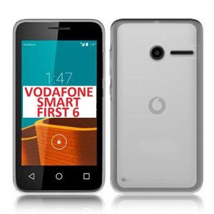 CUSTODIA GEL TPU SILICONE TRASPARENTE per VODAFONE SMART FIRST 6