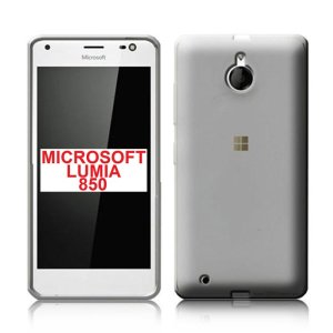 CUSTODIA GEL TPU SILICONE TRASPARENTE per MICROSOFT LUMIA 850