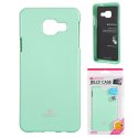 CUSTODIA GEL TPU SILICONE per SAMSUNG SM-A310 GALAXY A3 (2016) COLORE VERDE ACQUA LUCIDO CON GLITTER ALTA QUALITA' MERCURY