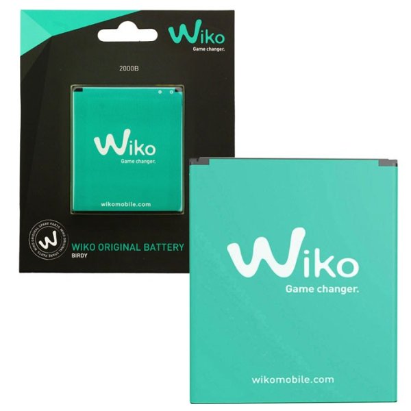 BATTERIA ORIGINALE 2000B per WIKO BIRDY, BIRDY 4G - 2000 mAh LI-ION BLISTER