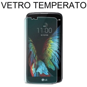 PELLICOLA PROTEGGI DISPLAY VETRO TEMPERATO 0,33mm per LG K10, K420N