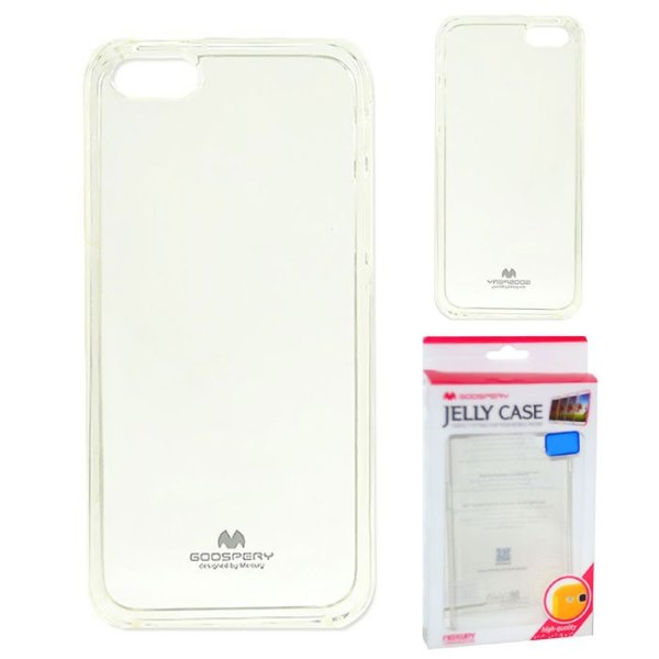 CUSTODIA GEL TPU SILICONE TRASPARENTE per HUAWEI ASCEND P8 ALTA QUALITA' MERCURY BLISTER