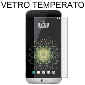 PELLICOLA per LG G5, G5 SE, G5 LITE - PROTEGGI DISPLAY VETRO TEMPERATO 0,33mm ATTENZIONE: copre parzialmente la parte frontale!