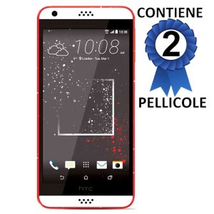 PELLICOLA PROTEGGI DISPLAY per HTC DESIRE 630 CONFEZIONE 2 PEZZI