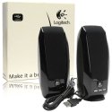 CASSE ACUSTICHE USB 2.0 S-150 PER PC CON CONTROLLI DEL VOLUME INTEGRATI E POTENZA 1,2 WATTS RMS COLORE NERO 980-000029 LOGITECH