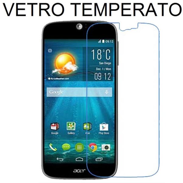 PELLICOLA PROTEGGI DISPLAY VETRO TEMPERATO 0,33mm per ACER LIQUID Z530, LIQUID 530S