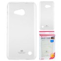 CUSTODIA GEL TPU SILICONE TRASPARENTE per MICROSOFT LUMIA 550 ALTA QUALITA' MERCURY BLISTER