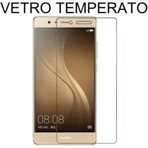 PELLICOLA PROTEGGI DISPLAY VETRO TEMPERATO 0,33mm per HUAWEI P9 PLUS - ATTENZIONE: Non copre la parte arrotondata!