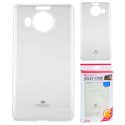 CUSTODIA GEL TPU SILICONE TRASPARENTE per MICROSOFT LUMIA 950 XL, LUMIA 950 XL DUAL ALTA QUALITA' MERCURY BLISTER