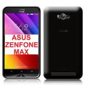 CUSTODIA GEL TPU SILICONE per ASUS ZENFONE MAX ZC550KL COLORE NERO TRASPARENTE