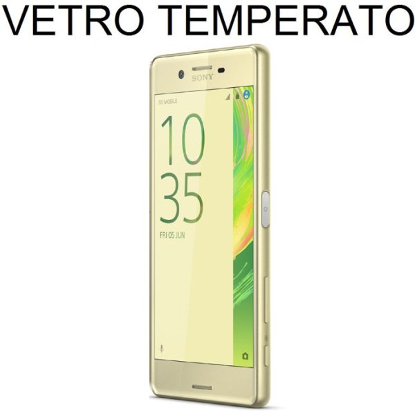 PELLICOLA PROTEGGI DISPLAY VETRO TEMPERATO 0,3mm per SONY XPERIA X, F5121 XPERIA X DUAL F5122