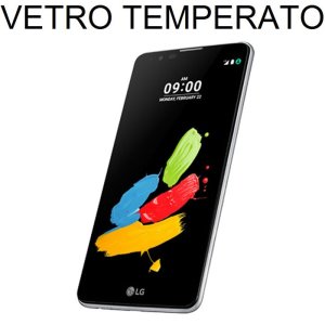 PELLICOLA PROTEGGI DISPLAY VETRO TEMPERATO 0,33mm per LG STYLUS 2, K520