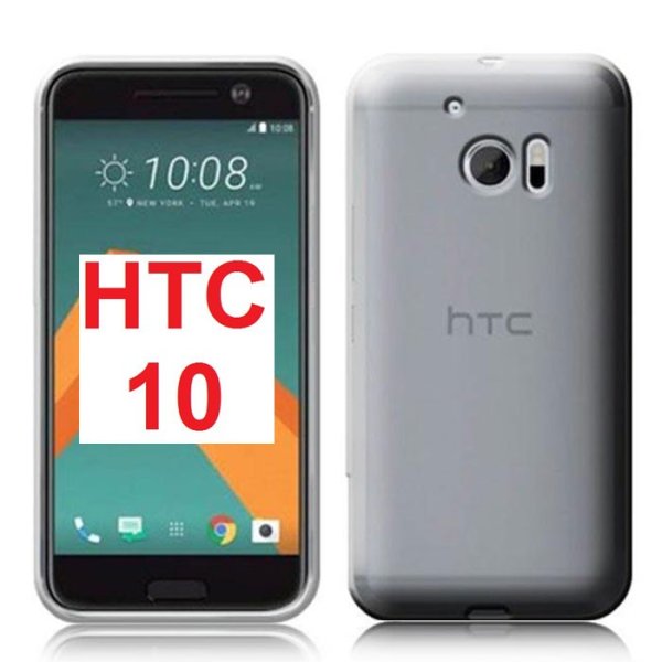 CUSTODIA per HTC 10, M10 IN GEL TPU SILICONE TRASPARENTE