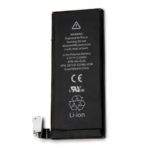 BATTERIA OEM per APPLE IPHONE 4 - APN: 616-0520 - 1420 mAh LI-ION BULK (NO LOGO APPLE)