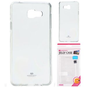 CUSTODIA GEL TPU SILICONE TRASPARENTE per SAMSUNG SM-A710 GALAXY A7 (2016) ALTA QUALITA' MERCURY BLISTER