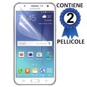 PELLICOLA PROTEGGI DISPLAY per SAMSUNG SM-J710 GALAXY J7 (2016) CONFEZIONE 2 PEZZI