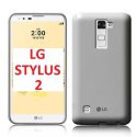 CUSTODIA GEL TPU SILICONE TRASPARENTE per LG STYLUS 2, K520