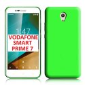 CUSTODIA per VODAFONE SMART PRIME 7 (VFD 600) IN GEL TPU SILICONE COLORE VERDE TRASPARENTE