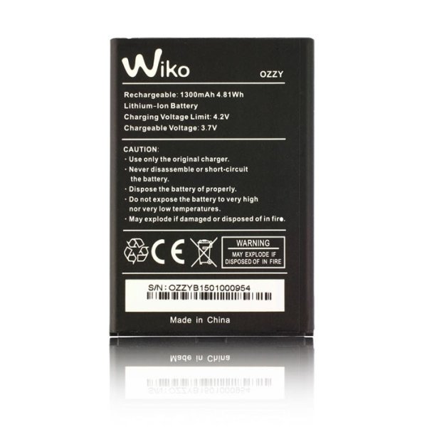 BATTERIA ORIGINALE per WIKO OZZY 1300 mAh LI-ION BULK