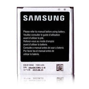 BATTERIA ORIGINALE SAMSUNG EB-B130AE (3 pin) per G310 GALAXY ACE STYLE 1500 mAh LI-ION BULK