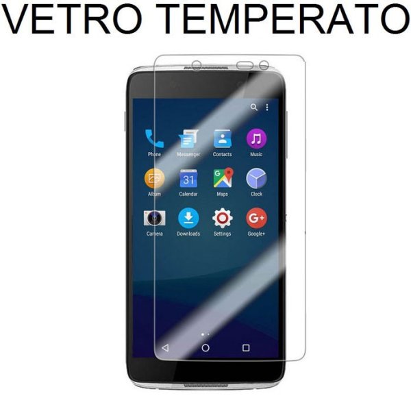 PELLICOLA PROTEGGI DISPLAY VETRO TEMPERATO per ALCATEL IDOL 4