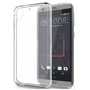 CUSTODIA GEL TPU SILICONE TRASPARENTE per HTC DESIRE 530