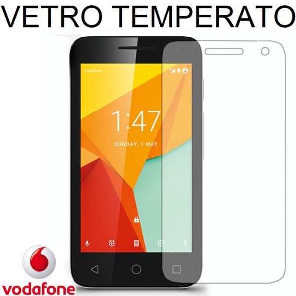 PELLICOLA PROTEGGI DISPLAY VETRO TEMPERATO 0,33mm per VODAFONE SMART MINI 7, VF-300