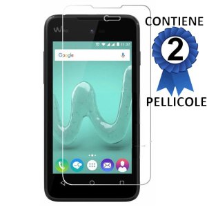 PELLICOLA PROTEGGI DISPLAY per WIKO SUNNY CONFEZIONE 2 PEZZI