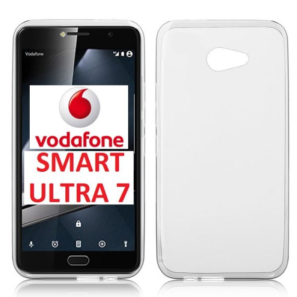 CUSTODIA GEL TPU SILICONE TRASPERENTE per VODAFONE SMART ULTRA 7