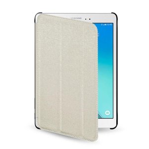 CUSTODIA FLIP ORIZZONTALE SIMILPELLE per SAMSUNG SM-T280 GALAXY TAB A 7.0 (2016), SM-T285 GALAXY TAB A 7.0 (2016) COLORE BIANCO