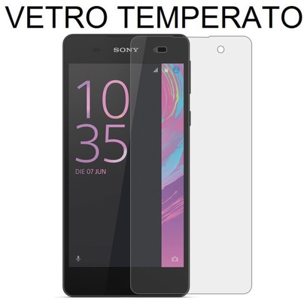 PELLICOLA PROTEGGI DISPLAY VETRO TEMPERATO 0,3mm per SONY XPERIA E5, XPERIA E5 DUAL