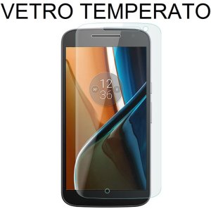 PELLICOLA PROTEGGI DISPLAY VETRO TEMPERATO 0,33mm per LENOVO MOTO G4 (4ª generazione) XT1622