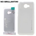 CUSTODIA GEL TPU SILICONE per HUAWEI Y5 II, Y6 II COMPACT COLORE SILVER ALTA QUALITA' MERCURY I-JELLY BLISTER (NO BRILLANTINI)