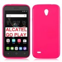 CUSTODIA GEL TPU SILICONE LUCIDA per ALCATEL ONE TOUCH GO PLAY, 7048X COLORE FUCSIA