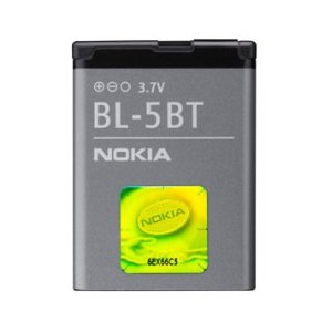 BATTERIA ORIGINALE NOKIA BL-5BT per 2600 CLASSIC, 7510 SUPERNOVA 1020mAh LI-ION BULK